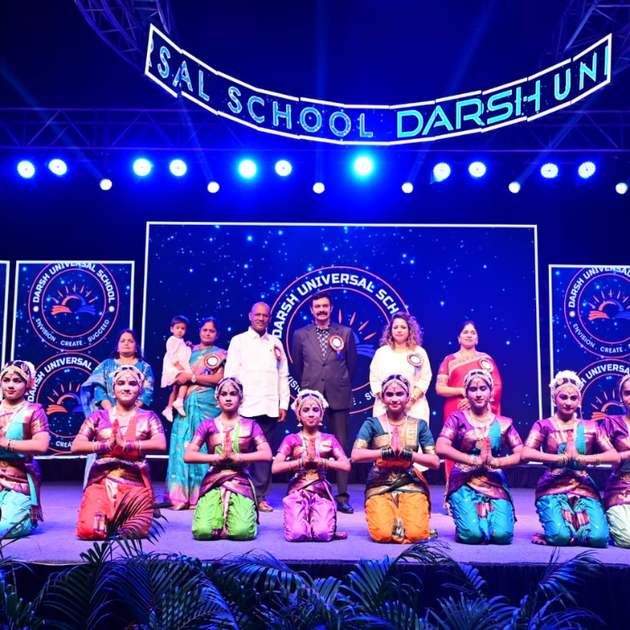 Annual day cultural performance at Darsh Universal School